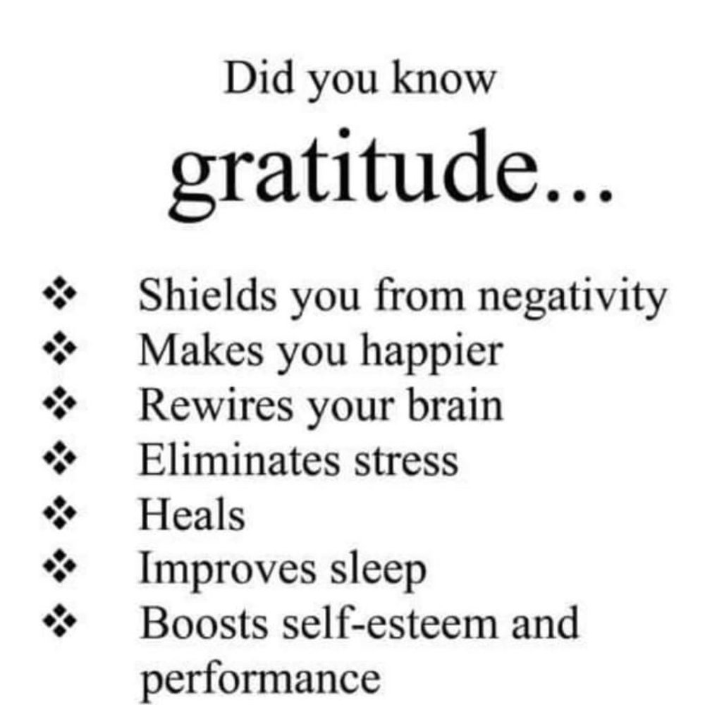 Gratitude